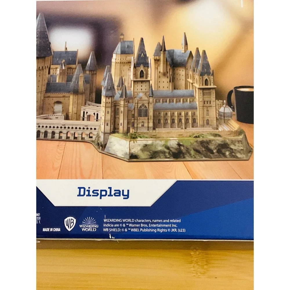 Harry Potter 4D build Hogwarts astronomy‎ tower great hall puzzle 384 pc display